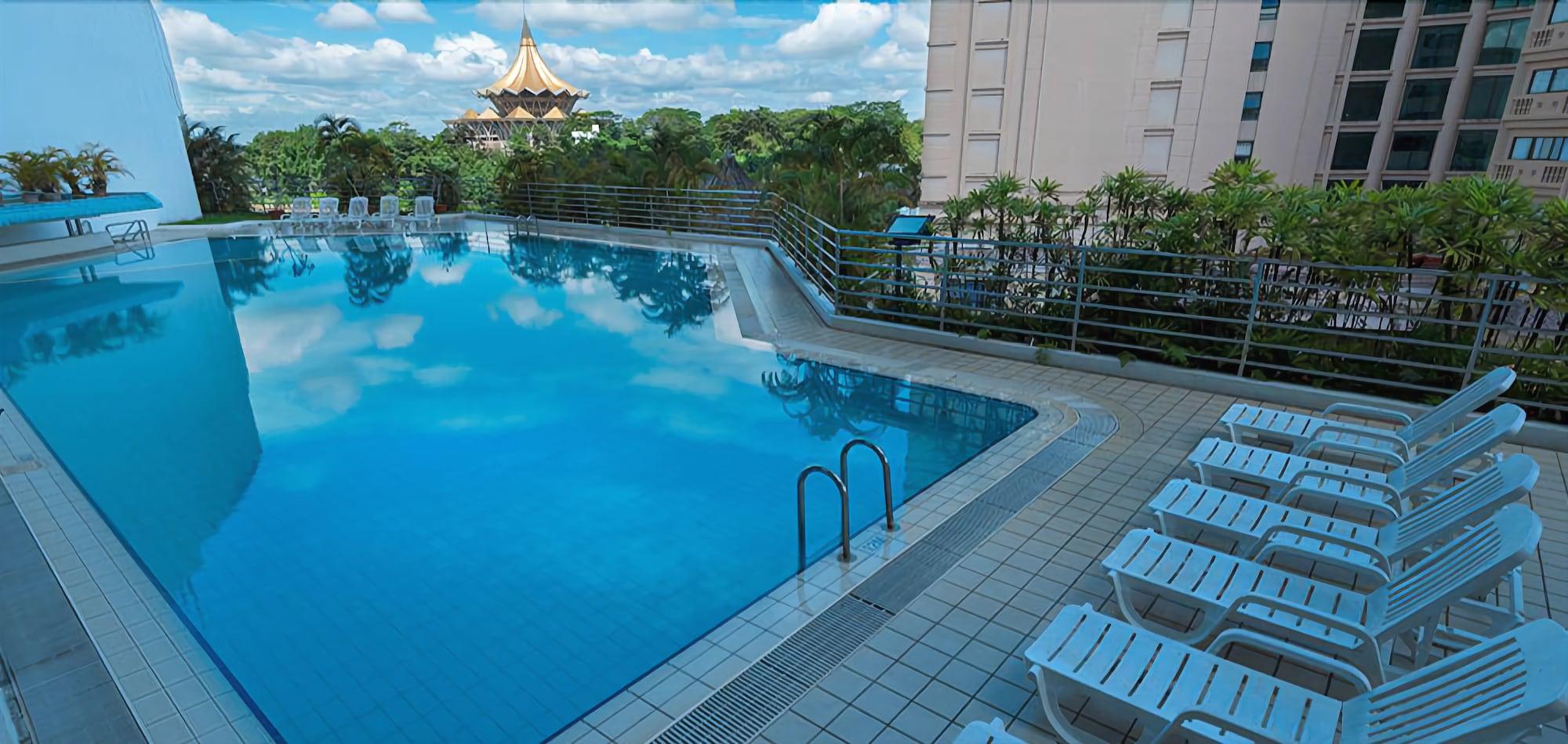 Astana Wing - Riverside Majestic Hotel Kuching Esterno foto
